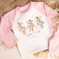 Girls personalised Christmas pyjamas