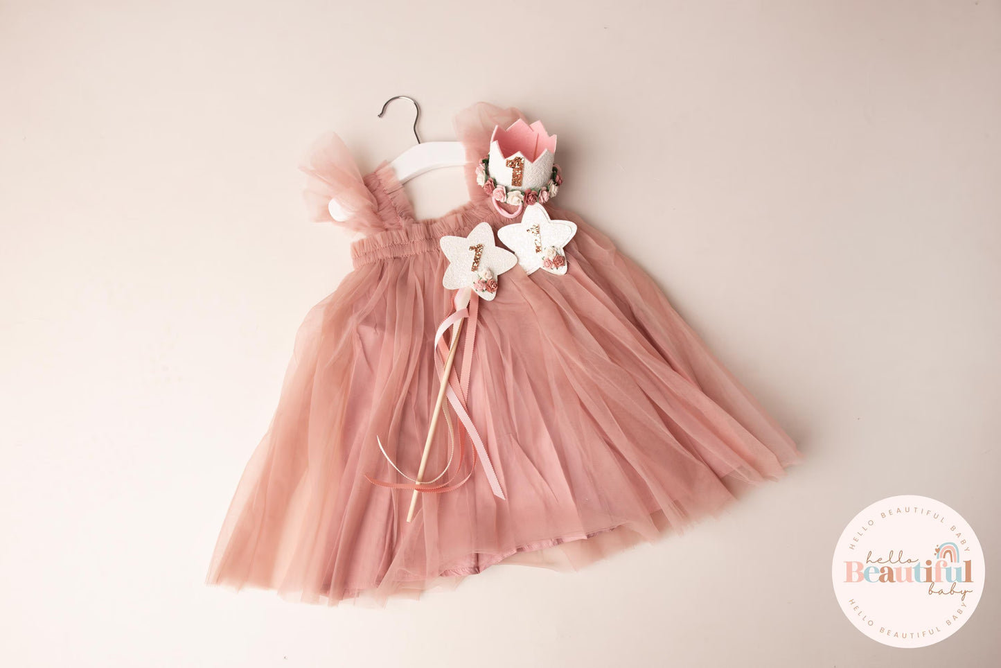Girls first birthday outfit, Cake smash outfit, girls first birthday dress, first birthday decor, 1st birthday crown, cake smash crown