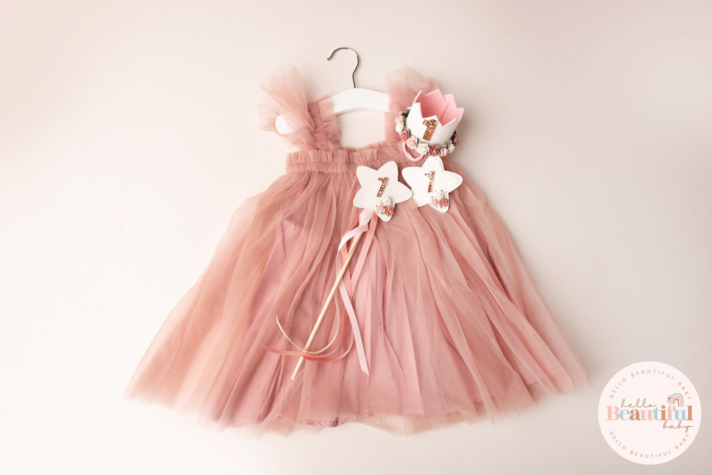 Girls first birthday outfit, Cake smash outfit, girls first birthday dress, first birthday decor, 1st birthday crown, cake smash crown