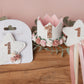Girls first birthday outfit, Cake smash outfit, girls first birthday dress, first birthday decor, 1st birthday crown, cake smash crown