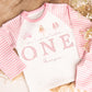 Girls First Birthday Pyjamas, ballerina Birthday PJs, First Birthday Outfit, Girls personalised birthday pyjamas,  when I wake up pjs