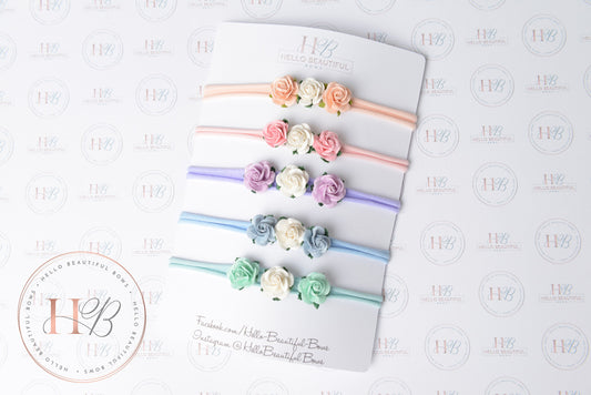 Baby headbands Baby girl headbands, newborn headbands,Summer headbands, pretty headbands, baby girl gift