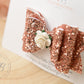 Rose Gold Glitter hair bows, Autumn hair bows, girls hair bows, hair clips, baby headbands