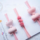 Baby headbands, baby girl headbands, spring headbands, baby bows, hair bows, baby girl gift, pink headbands