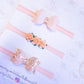 Baby headbands, baby girl headbands, spring headbands, baby bows, hair bows, baby girl gift