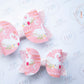 Pink Swan Hair bow, hair bows, hair clips, girls bow, girls headband, girls clips
