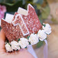 Rose gold birthday crown, 1st birthday crown, 2nd birthday crown, Cake smash crown, birthday crown, glitter birthday crown