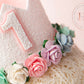 White birthday crown, 1st birthday crown, 2nd birthday crown, Cake smash crown, birthday crown, glitter birthday crown