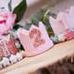 pink birthday crown, 1st birthday crown, 2nd birthday crown, Cake smash crown, birthday crown, glitter birthday crown