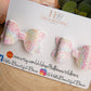 pigtail clips, glitter clips, tye dye clips, toddler pigtail clips, baby girl pigtail clips, girls summer clips, baby gift