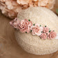 baby flower Headband, newborn headband, baby girl headband, baby shower gift, newborn gift, newborn prop, cake smash prop, baby headband
