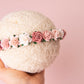 Girls flower headband, girls Alice headband flower headband, summer headband, floral headband, flower girl headband, girls headbands