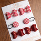 School Bows, School hair bows, hair bows, hair clips, hair bows for school, back to school bows, girls school bows, pigtail set