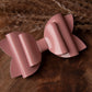 Autumn hair bows, girls hair bows, hair clips, baby headbands, dusky pink bow, shiny bow, pink hair bow, hair clip, hair bow