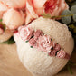 Boho Baby Flower Newborn Headband Baby Girl Christening Headband Cake Smash Floral Headband