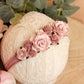 Boho Baby Flower Headband Baby Flower Crown Baby Cake Smash Floral Headband