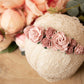 Baby Girl Christening Headband Cake Smash Floral Headband