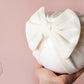Baby turban, baby hat, baby accessory, baby shower gift, white turban, baby bow turban, summer turban, ribbed turban