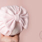 Baby turban, baby hat, baby accessory, baby shower gift, baby pink turban, baby bow turban, autumn turban, ribbed turban