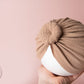 Baby turban, baby hat, baby accessory, baby shower gift, donut turban, baby bow turban, autumn turban, ribbed turban