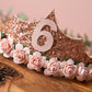 Girls birthday tiara, princess tiara, rose gold birthday tiara, girls birthday crown, birthday accessories