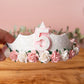 Girls birthday tiara, princess tiara, white birthday tiara, girls birthday crown, birthday accessories