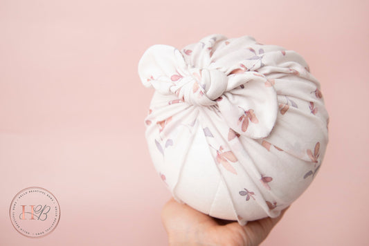 Baby turban, baby hat, baby accessory, baby shower gift, floral turban, baby bow turban, summer turban,