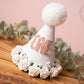 White birthday party hat, 1st birthday crown, 2nd birthday crown, Cake smash hat, birthday crown, party hat, first birthday girl,