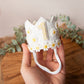 White birthday crown, 1st birthday crown, 2nd birthday crown, Cake smash crown, birthday crown, glitter birthday crown, first birthday girl