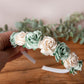 Girls flower headband, girls Alice headband flower headband, summer headband, floral headband, flower girl headband, girls headbands