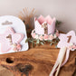Pink birthday crown, Birthday set, birthday wand, birthday badge, 1st birthday crown, 2nd birthday crown, Cake smash crown,