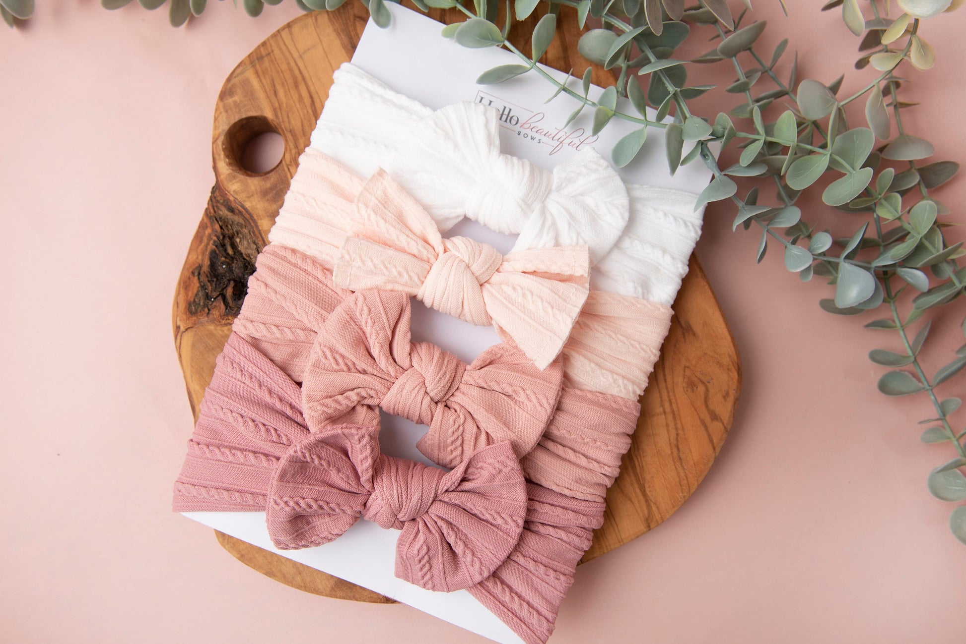 Cable knit baby headbands, baby girl headband, girl headbands, soft headbands, summer headbands, baby headbands, blush headbands