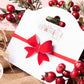 christmas baby headband, first christmas headband, Red baby headband, newborn headband,